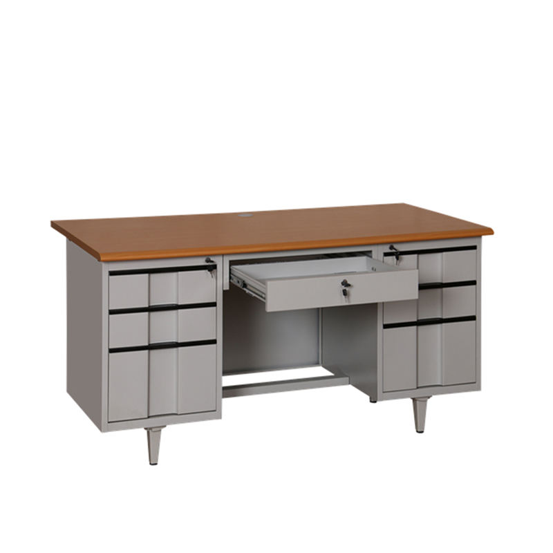 Fashion metal desk office table desk metal office metal desk storage
