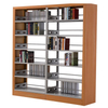Factory Direct Supply Bookcase Furniture Metal Library Bookshelf Bookcase