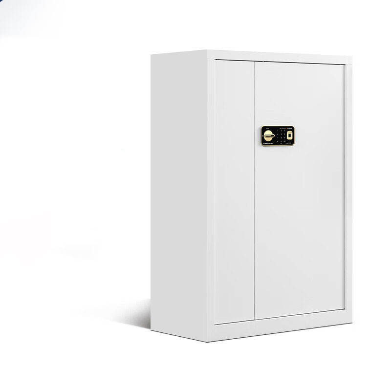 Double Door Lock Fingerprint Password Security Safe Strongbox