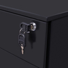 3 Movable Drawers Cabinet Mobile Filing Cupboard With Drawers Steel Movable Filing Drawer Cabinet