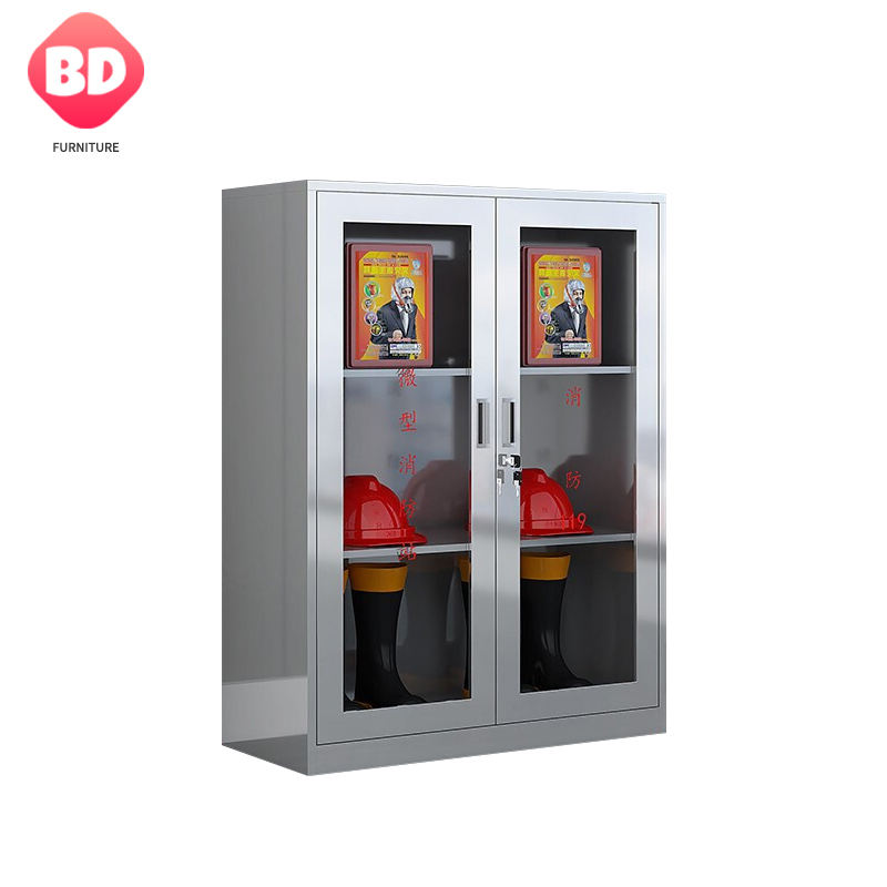 Fire protection equipment 201/304 Stainless Steel Fire Extinguisher Tool Cabinet