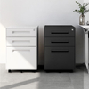 Wholesale 3 Drawer File Cabinet metal Cabinet moving storage with Lock Pedestal Mobile Cabinet
