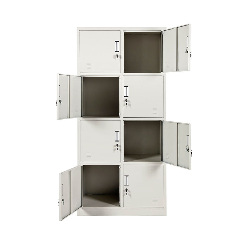 Hot sale 8 Door metal cabinet Steel Locker Metal Gym Storage Locker for Changing Room Steel Wardrobe lockers gym
