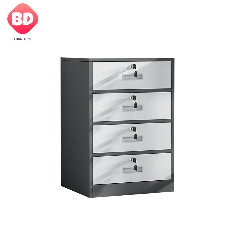 Modern style Simple design 4 drawers Office steel office under desk metal