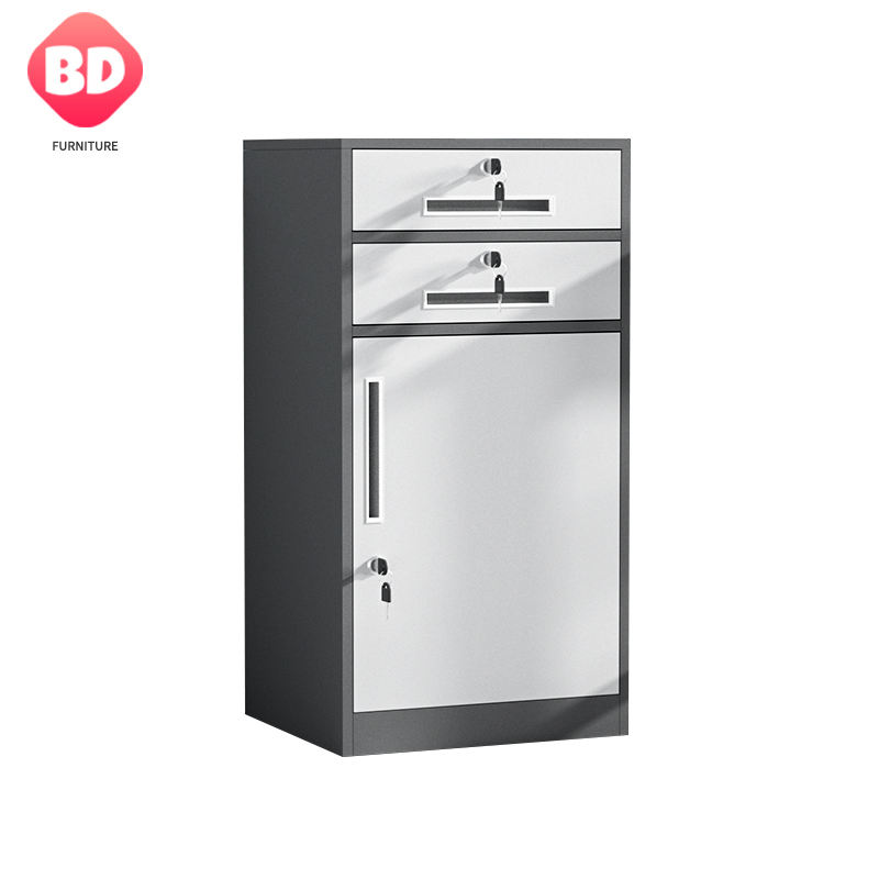 Hot Selling Modern style office file cabinet with two drawer and one door