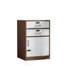 Hot style high-looking drawer-type file cabinet with two drawers and one door password lock file cabinet