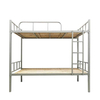 Metal frame bunk bed for hostel use metal custom cheap fabrication