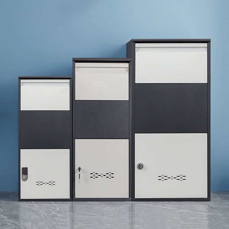 Large Delivery Box Proof Wood Clothes Waterproof White Antique Customized Delivery Cabinet