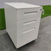 Office mobile pedestal filing movable steel cabinet for document 3 drawers