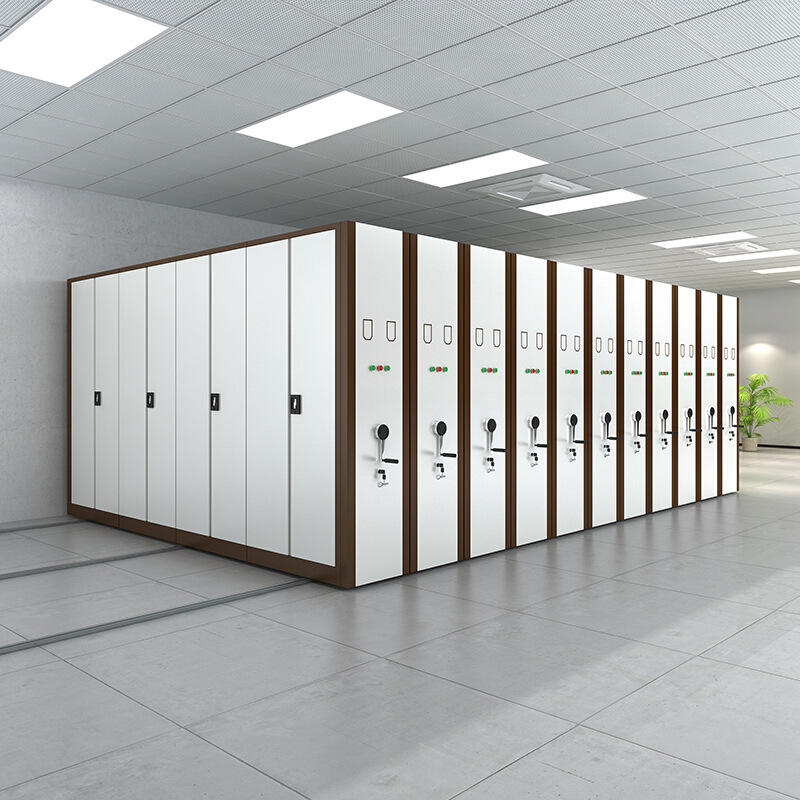 Easy Operate Metal Movable Mobile Shelving/mobile Steel File Compactor/compact Intelligent