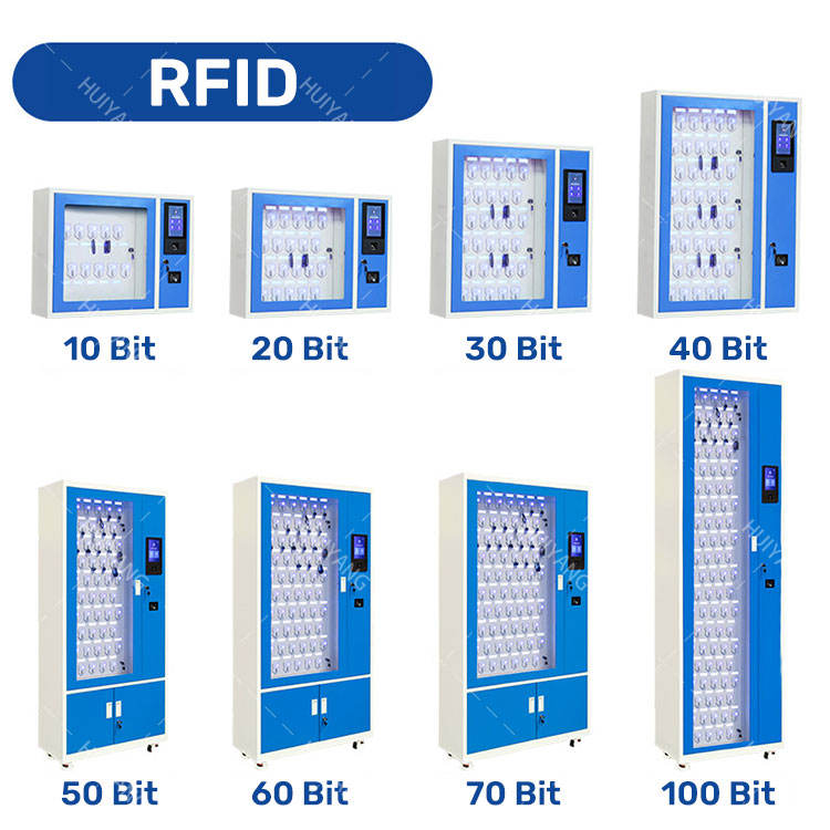 RFID smart key locker is used in BB hotels Logistics vehicles loss management can track usage records