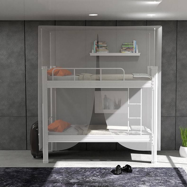 Steel double bunk bed with mattress steel dubai industrial metal s for sale