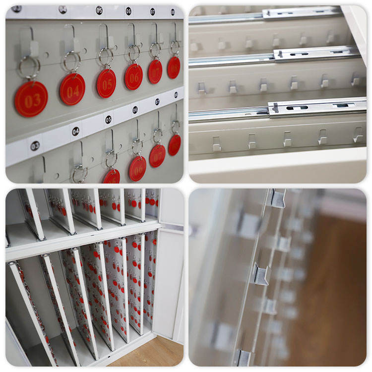 Wall-mounted key cabinet is safe and effective for outdoor installation