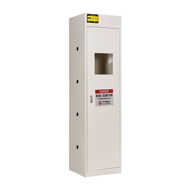 Intelligent Detector Gas Cylinder Cabinet Single Bottle Storage For Dangerous Gas