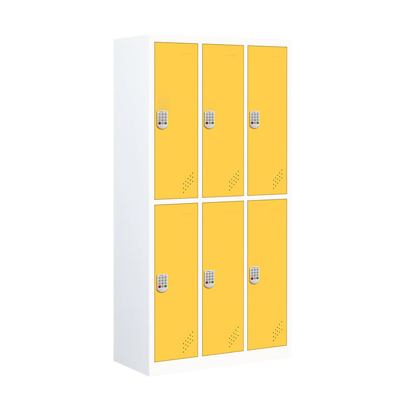 lockers gym 6 door new design color locker steel storage locker metal wardrobe for gym and office