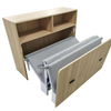 Wood and steel made smart multipurpose folding bed office nap Bed Mechanism Furniture Frame wooden wall bed with computer de