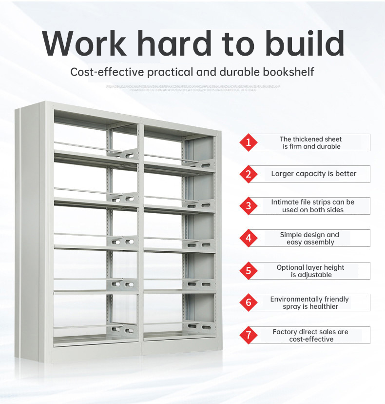 Cheap metal Library book shelves wholesale bookshelf metal used library bookcases library book shelf book shelf design