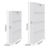 Luoyang low shoe cabinet shoes rake storage cabinet shoe cabinet big size scarpiera