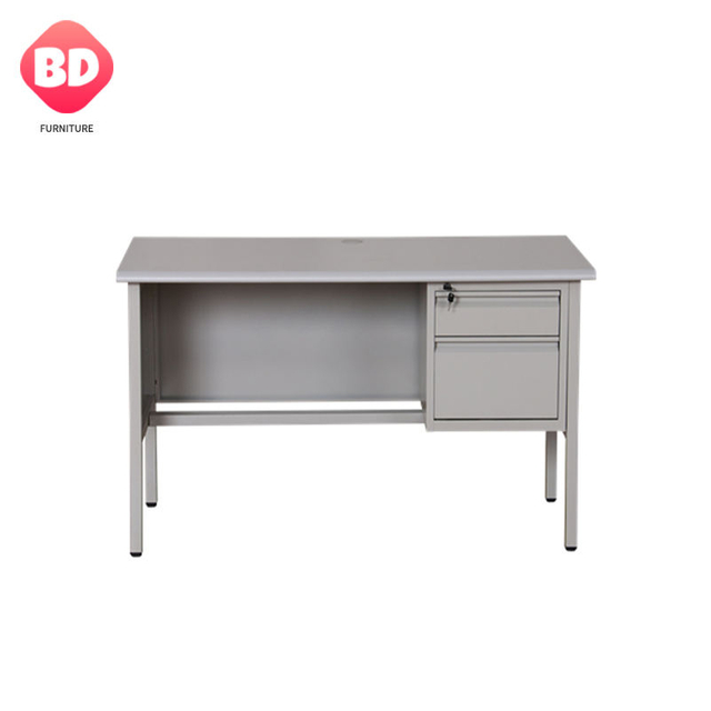 Simple steel desk office furniture metal office metal desk storage