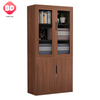 Wooden Printer 4 Door Steel Locker, Metal Office File Cabinet, 2 Door Office Storage Cabinet Wardrobe