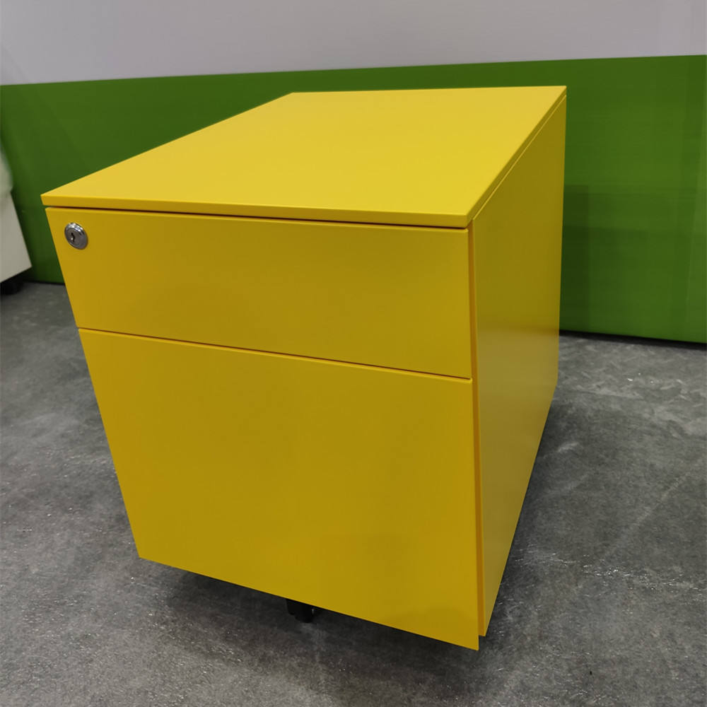 China factory drawer movable colorful bedroom steel file cabinet mobile pedestal