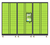 Customized intelligent express metal cabinet smart parcel locker with touch screen delivery express eletronic lockers