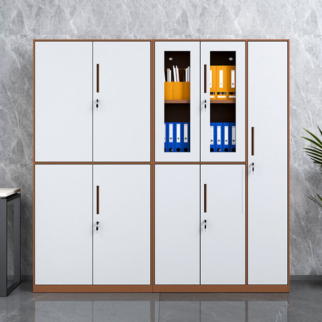 High quality four doors storage cabinet metal filing cabinet with lock