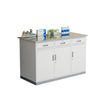 Modern minimalist design medicine metal steel cabinet for kindergarten and oral dental clinic with three doors and three draws