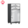 Hot Selling 900mm high office file cabinet with legs and wheels 2 drawers and 1door office simple furniture