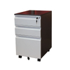 3-drawer mobile file cabinet vertical mobile pedestal cupboard small mobile storage cabinet