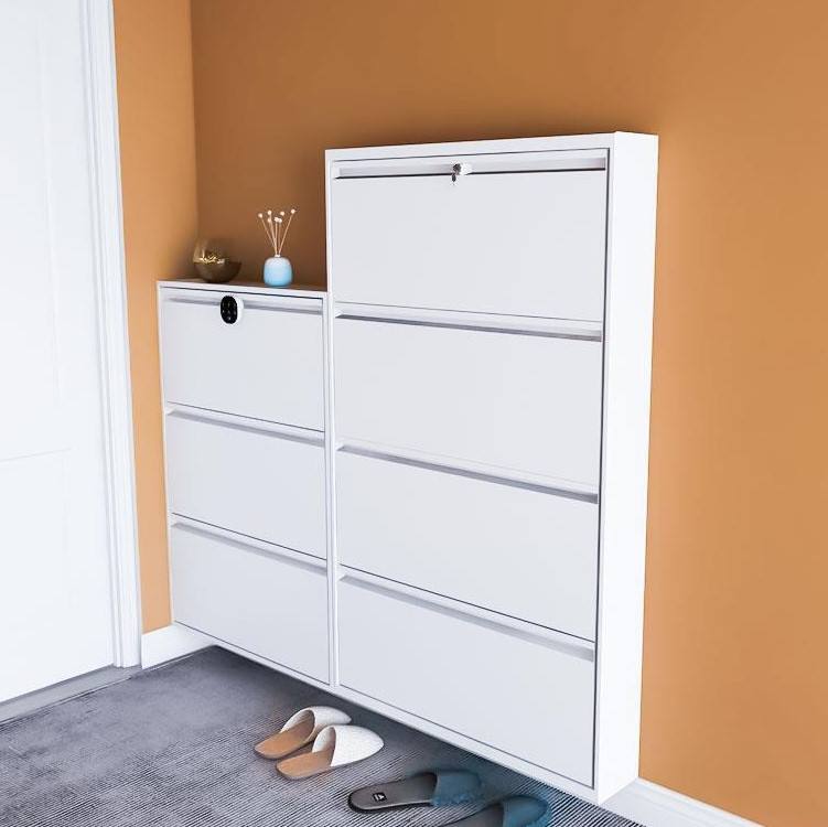 White shoe rack cabinet shoe racks for home cabinet shoe cabinet metal scarpiera