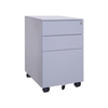Knock-down structure office metal 3 drawer file cabinet storage 3 drawers mobile pedestal steel