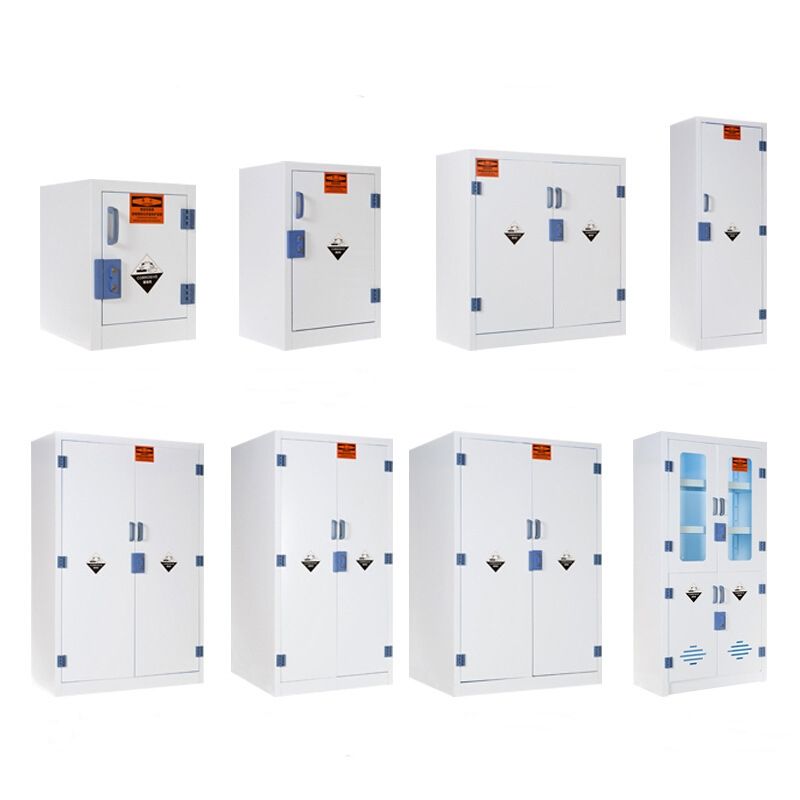 Corrosive-proof Medical Chemical Laboratory Polypropylene Acid Medicine Reagent Storage Cabinets