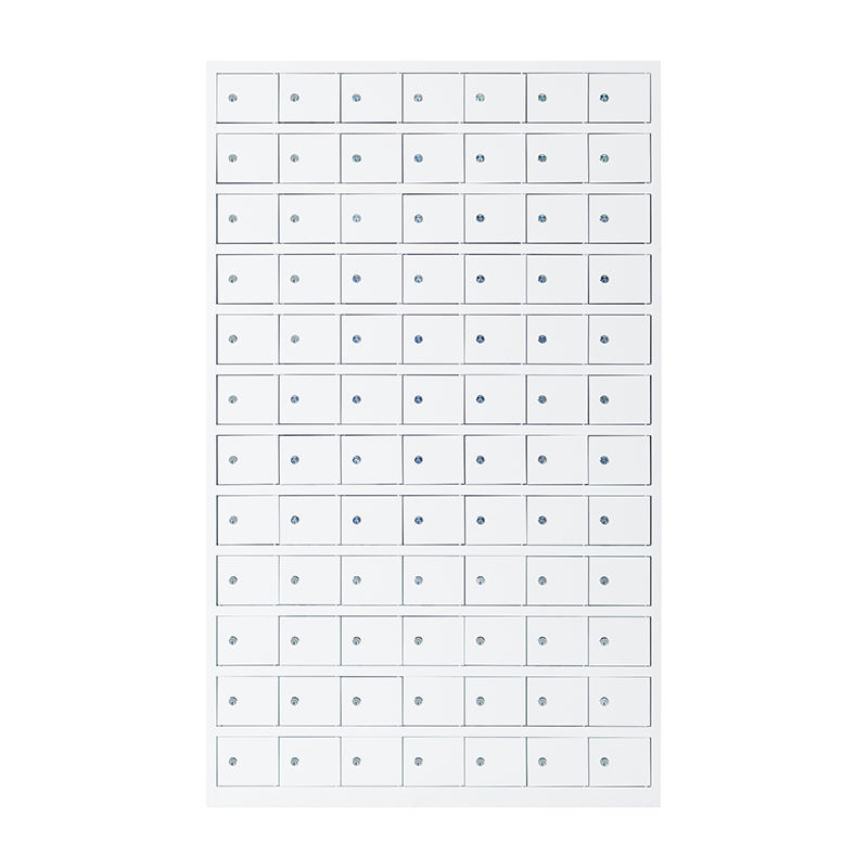 High-looking 84 door staff mobile phone storage metal cabinet suitable for multiple scenes