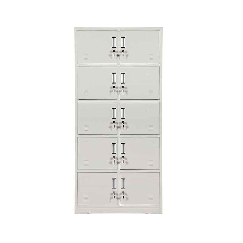 Top Sale 10 door Steel Locker Cabinet metal cupboard shoe lockers lockers gym