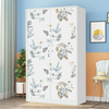 Cheap Storage cabinet Wardrobe Bedroom furniture clothes cabinet Clothing Wardrobe Closet Dressing Room Swing door wardrobe