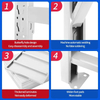 Warehouse Steel Stacking Racks Storage Shelving Rak Barang Metal Ekran Raf Shelf
