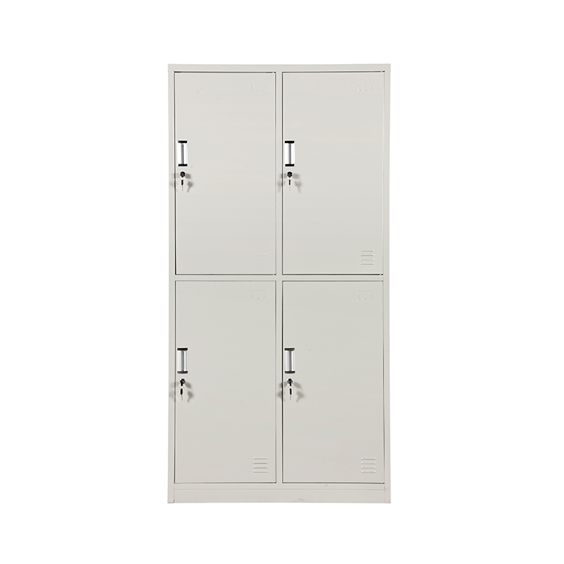 Hot sale 4Door Steel Locker Metal Gym Storage Locker for Changing Room cabinet Steel Wardrobe