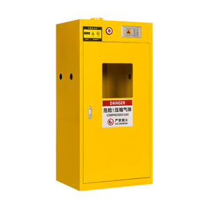 Metal Laboratory Furniture Full Steel Gas Cylinder Safety Storage Cabinet