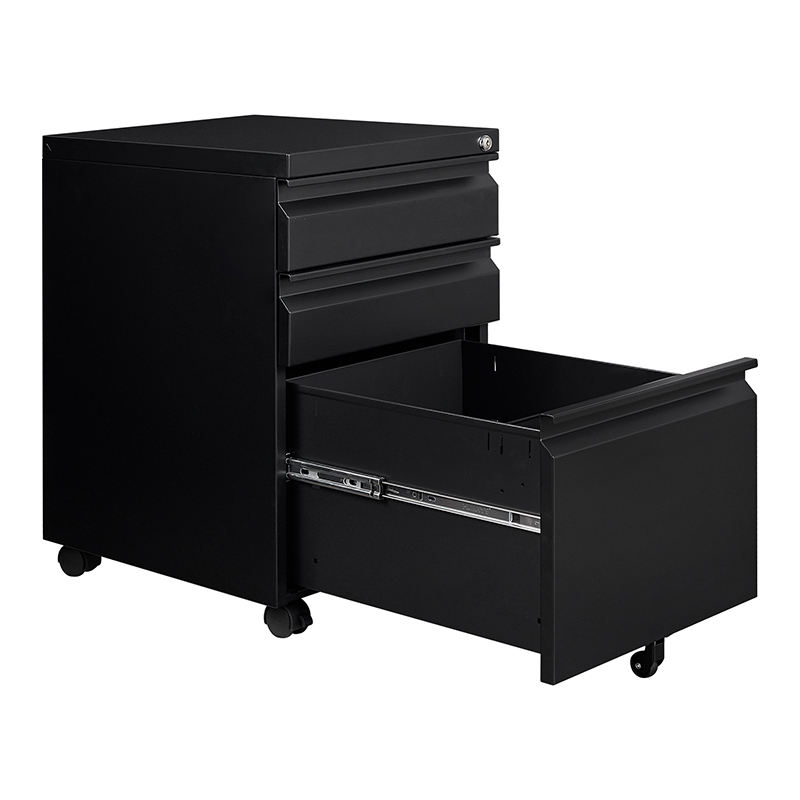 Mobile Drawer File Cabinet Steel Mobile Pedestal With 3 Box Drawers Pedestal Steel Drawer