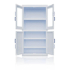 30 Gallon Strong Acid Alkali Lab PP Chemical Reagent Storage Cabinet