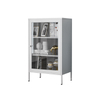 High-looking 600mm wide high-foot cabinet with single-sided door opening and metal spray paint cabinet
