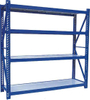 Adjustable Metal Shelves With Heavy Duty Boltless Shelf metal Storage 300kg Unit