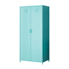 Elegant and elegant double-door spray-painted cupboard vertical cupboard with legs and tall legs
