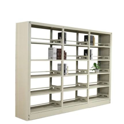 5 tier metal bookcase storage white bookshelf