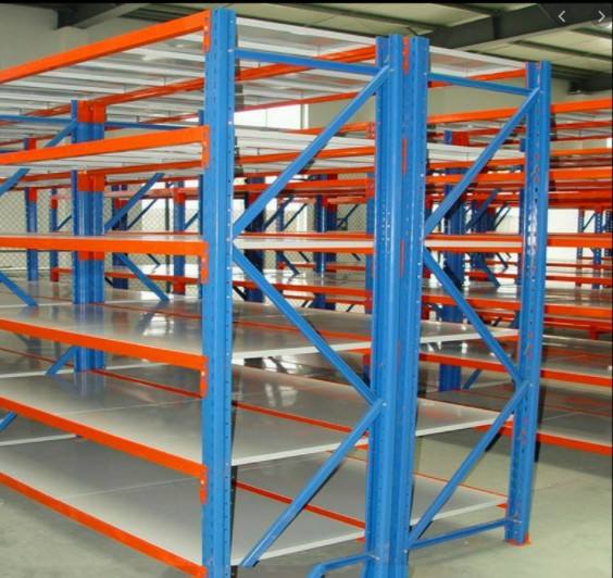 Middle Duty Adjustable Shevles Warehouse Rack Made In China Metal storage steel 4 Tiers