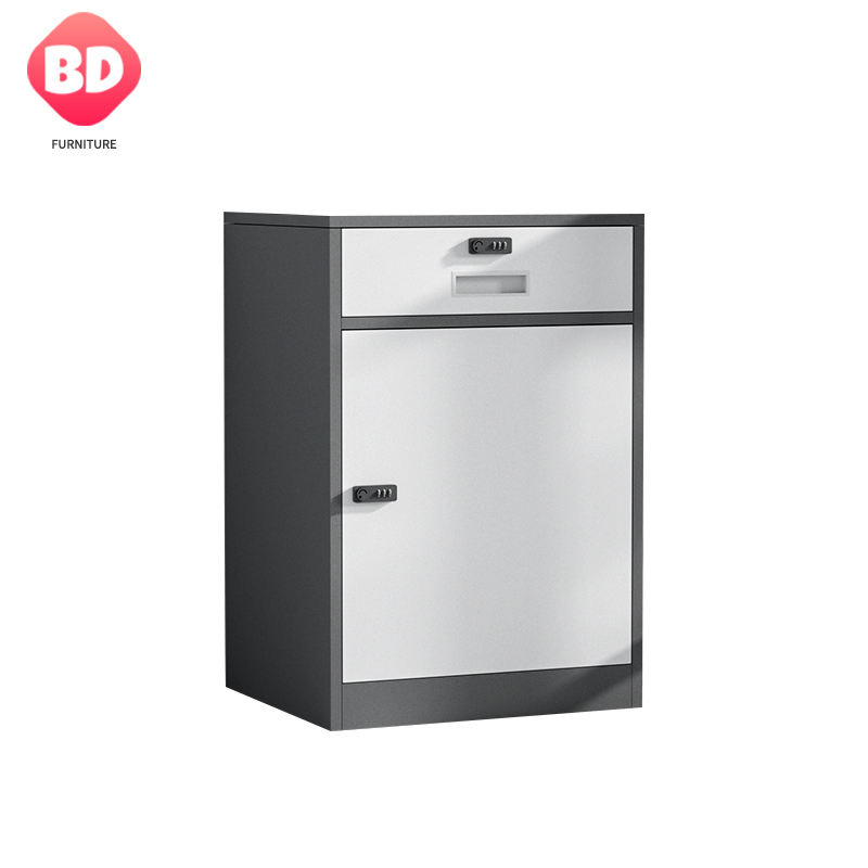 Factory direct low price multiple colors office cabinet with one drawer for office and school password lock file cabinet