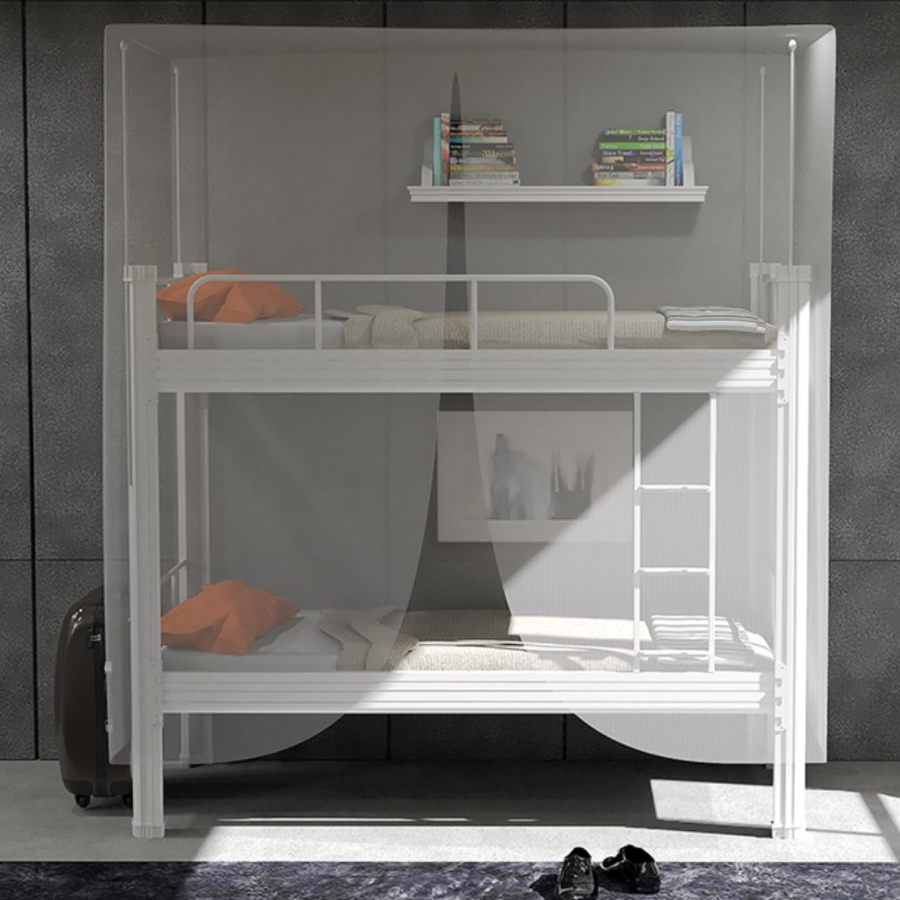 Bunk bed iron steel high quality metal bunk single with low price