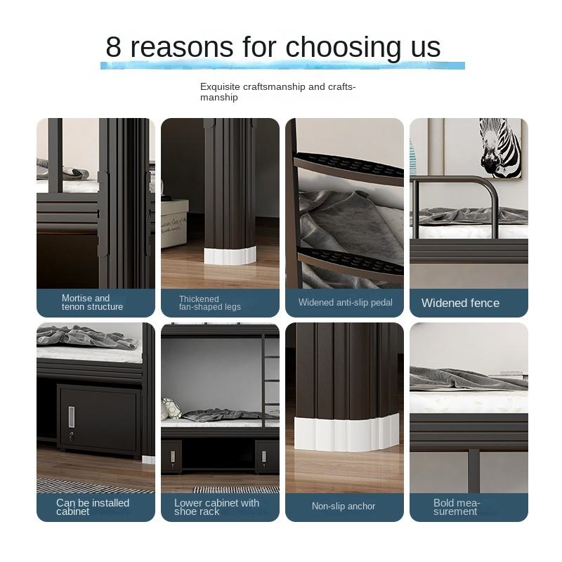 new design durable metal cheap bed frame single