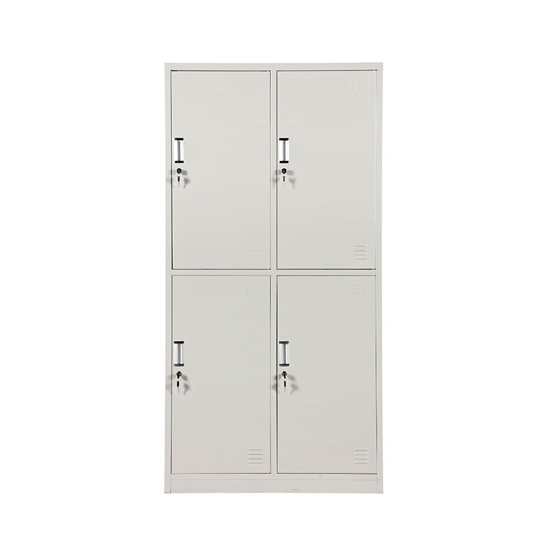 Hot sale 4Door Steel Locker Metal Gym Storage Locker for Changing Room cabinet Steel Wardrobe lockers gym